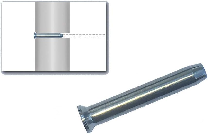 Stainless Steel Hand-Crimp Threaded Terminal Tensioner and Stemball Swage Combination Pack for 1/8 Cable Railing - Lot of 10 Pack E83450