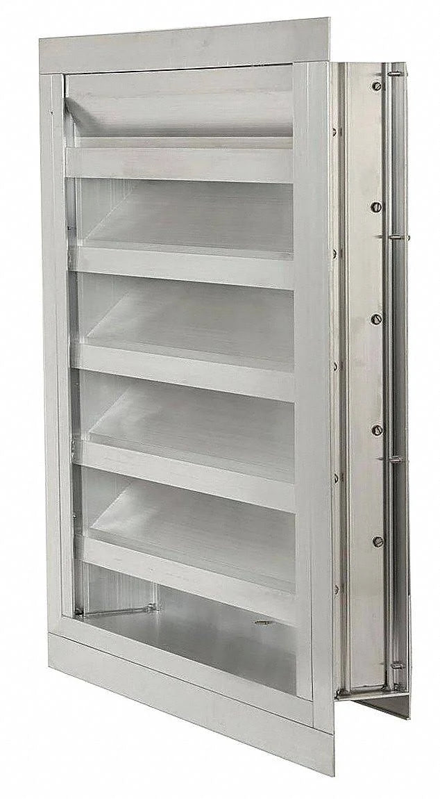 Intake Louver, Fixed, Drainable, 30H x 42W U32319
