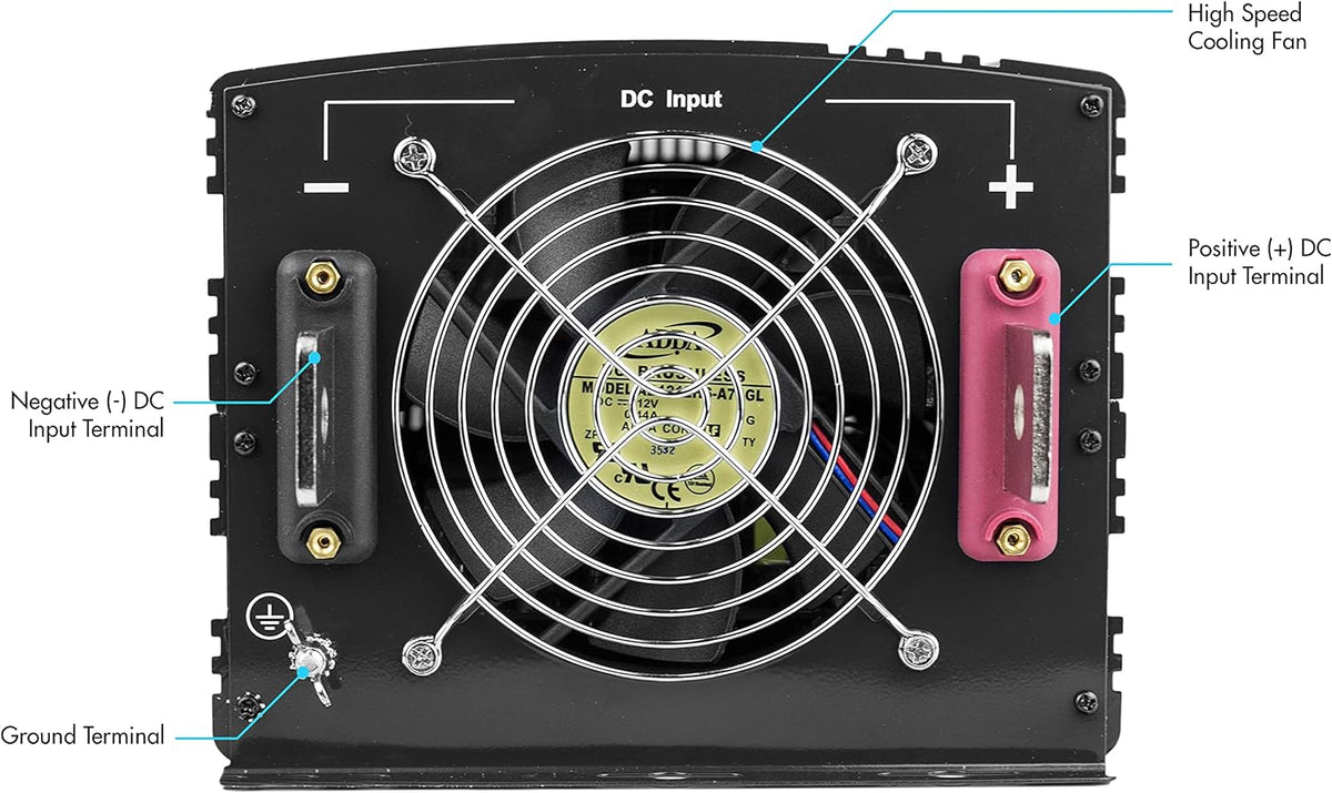 48V 8000 Watt Power Inverter with Remote Control, 16000 Watt Surge Peak X48996