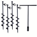 5pcs Heavy Duty Ground Anchors Screw Anchors X548842