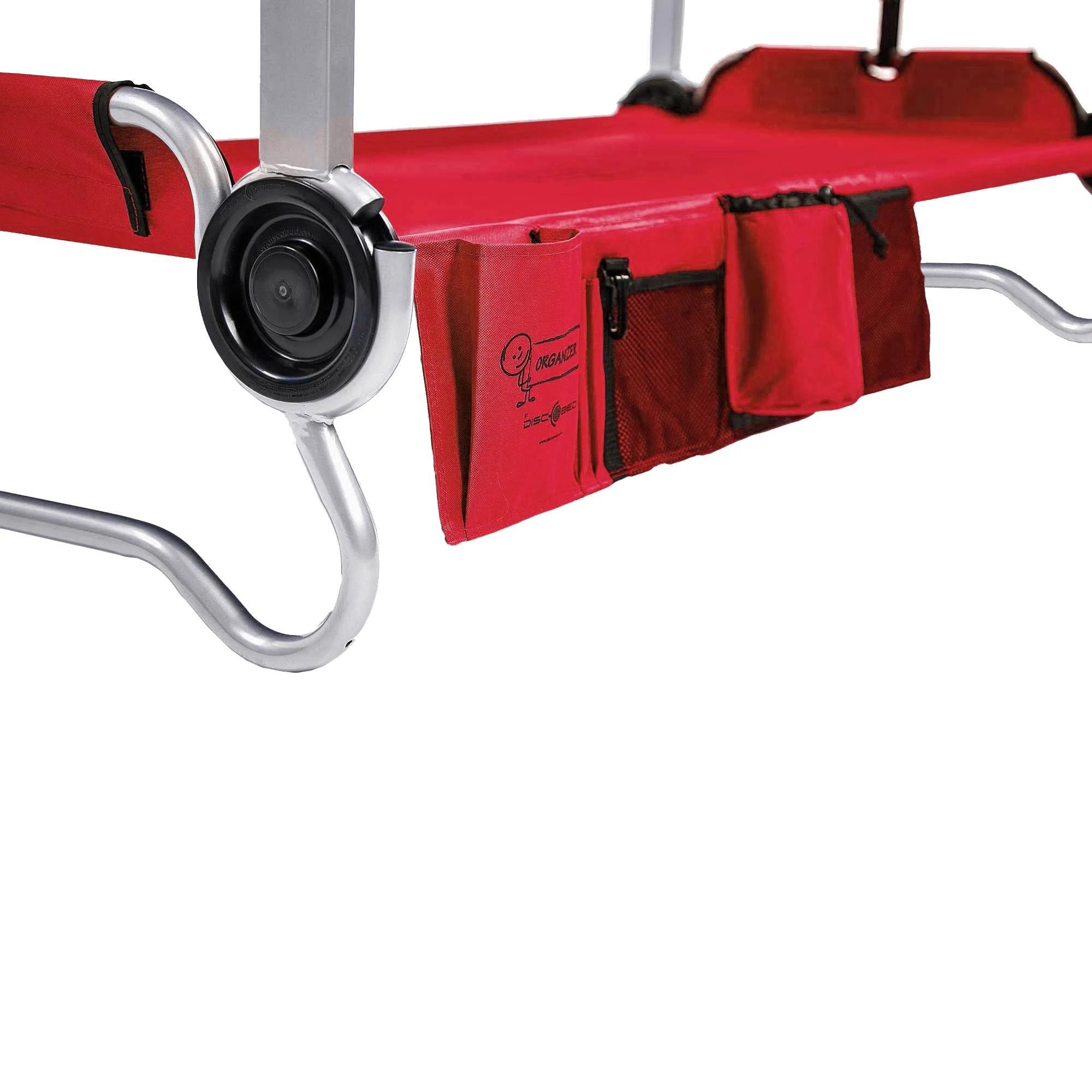 Youth Camping Cot with Organizers D487
