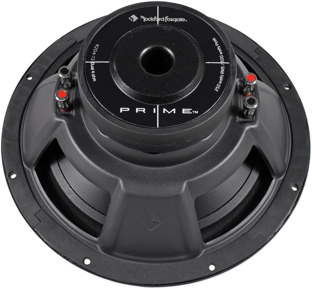 12 Dual 4 Ohm Car Audio Subwoofers (2 Pack) J407612