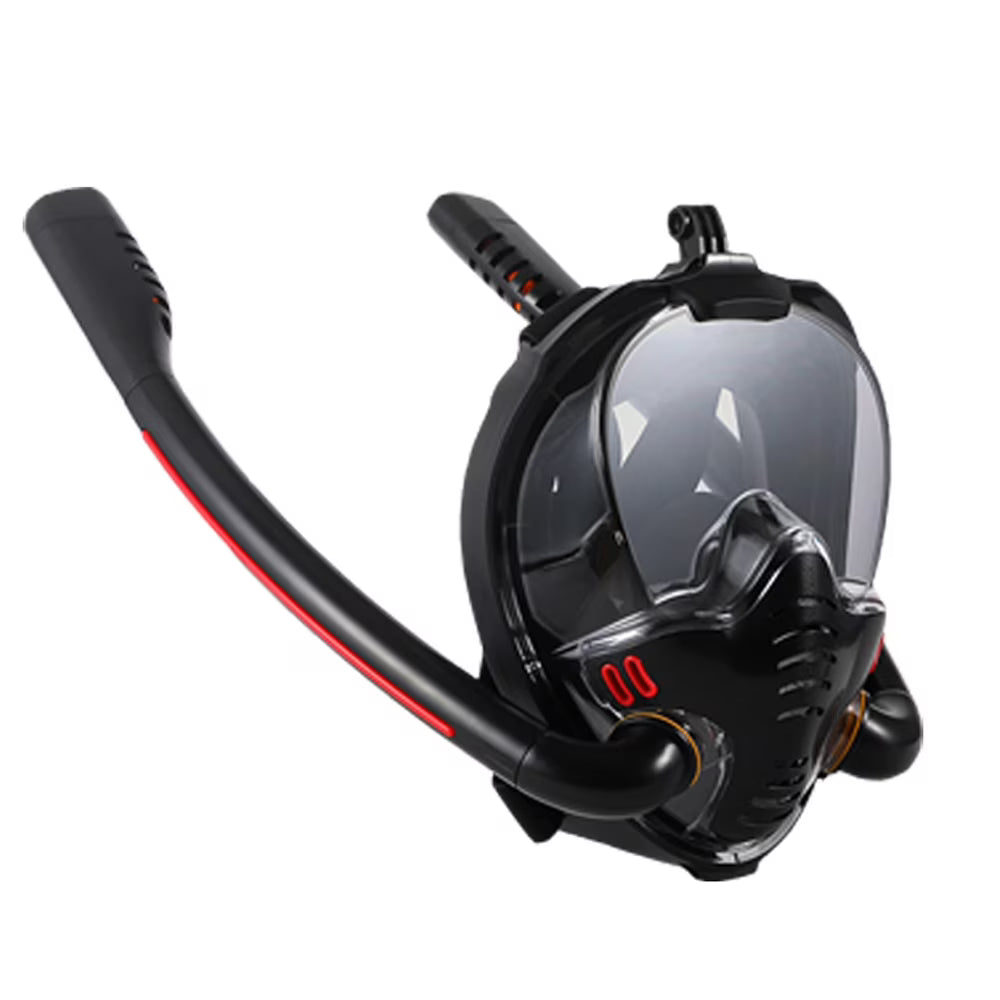 Snorkeling Diving Goggles with Double Tube Silicone G1902