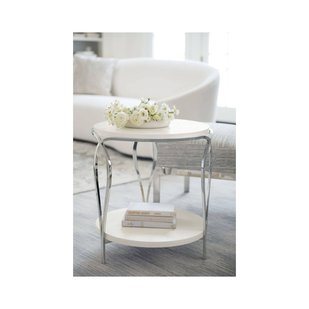 Metal Round Accent Table N525733