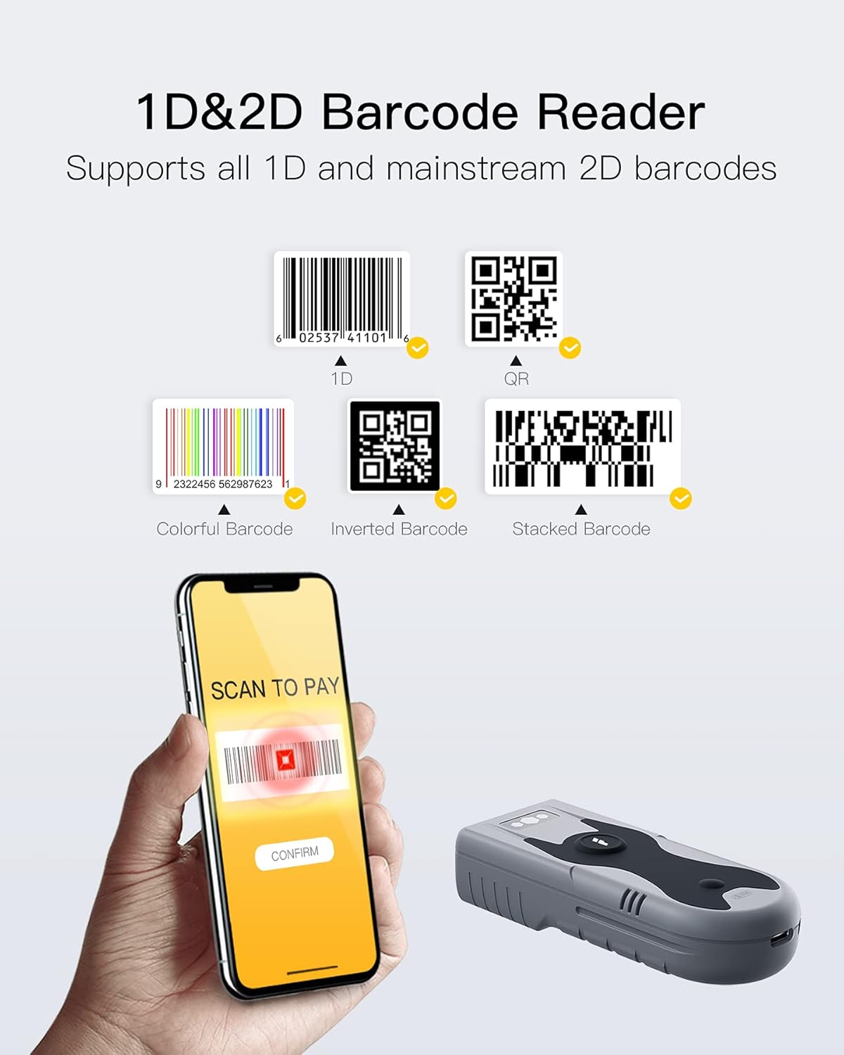 2D Bluetooth Scanner Y58777