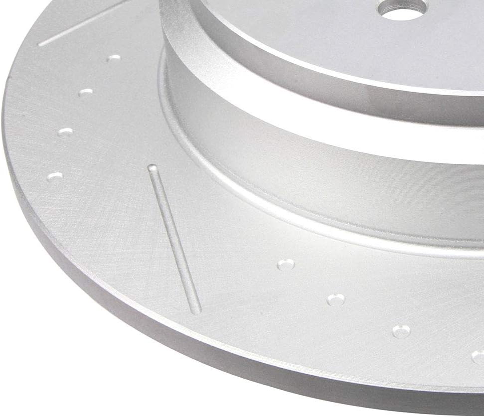 Slotted Brake Rotors Rear Rotors H61976