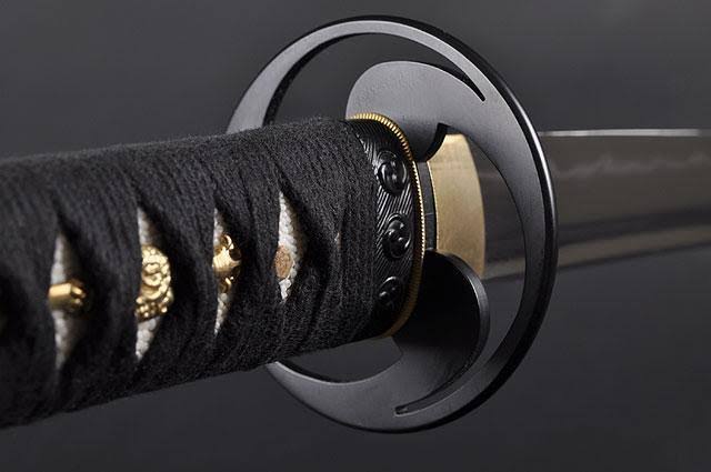 1045 Carbon Steel Hand Forged Clay Tempered Full Tang Samurai Katana I945409