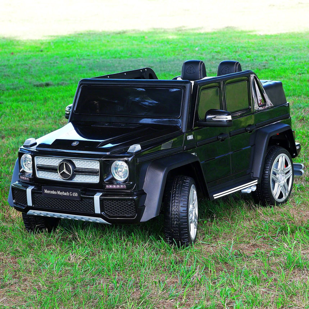 Black 12V Kids Ride-On Car with Parental Remote I808