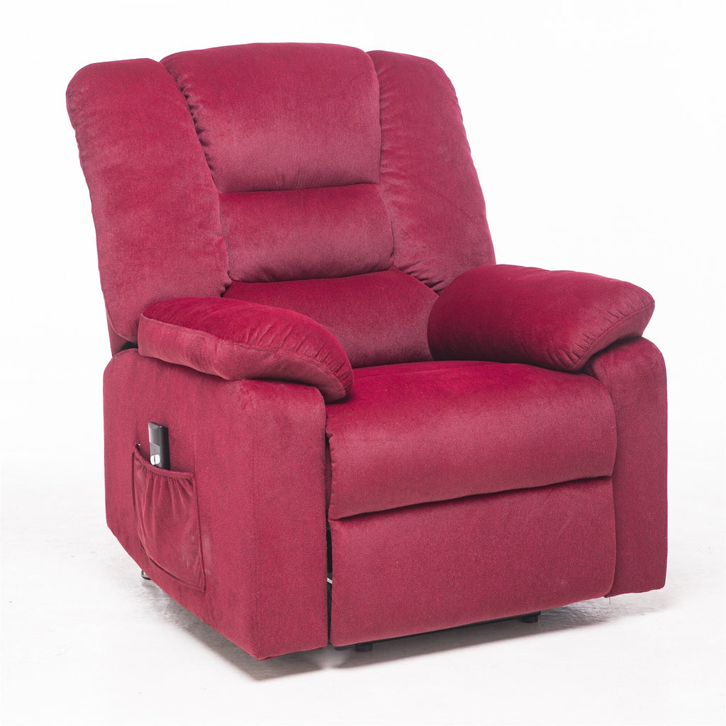 Red Power Lift Recliner Chair T761