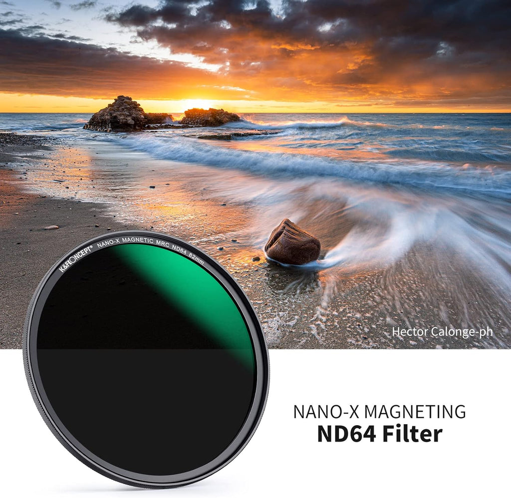 55mm Magnetic ND64 Lens Filter Pack of 2 M3332