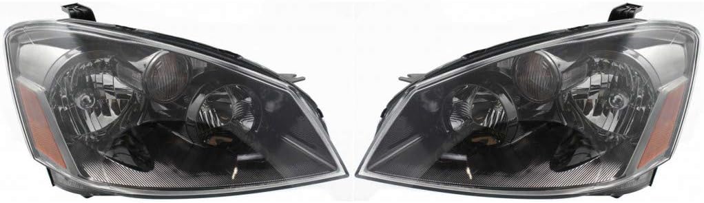 Headlight Assembly Pair for Nissan Altima 2005 2006 Halogen J567570