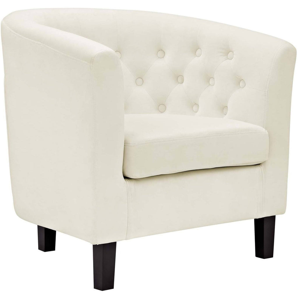 2 Piece Velvet Armchair Set - Gray O863
