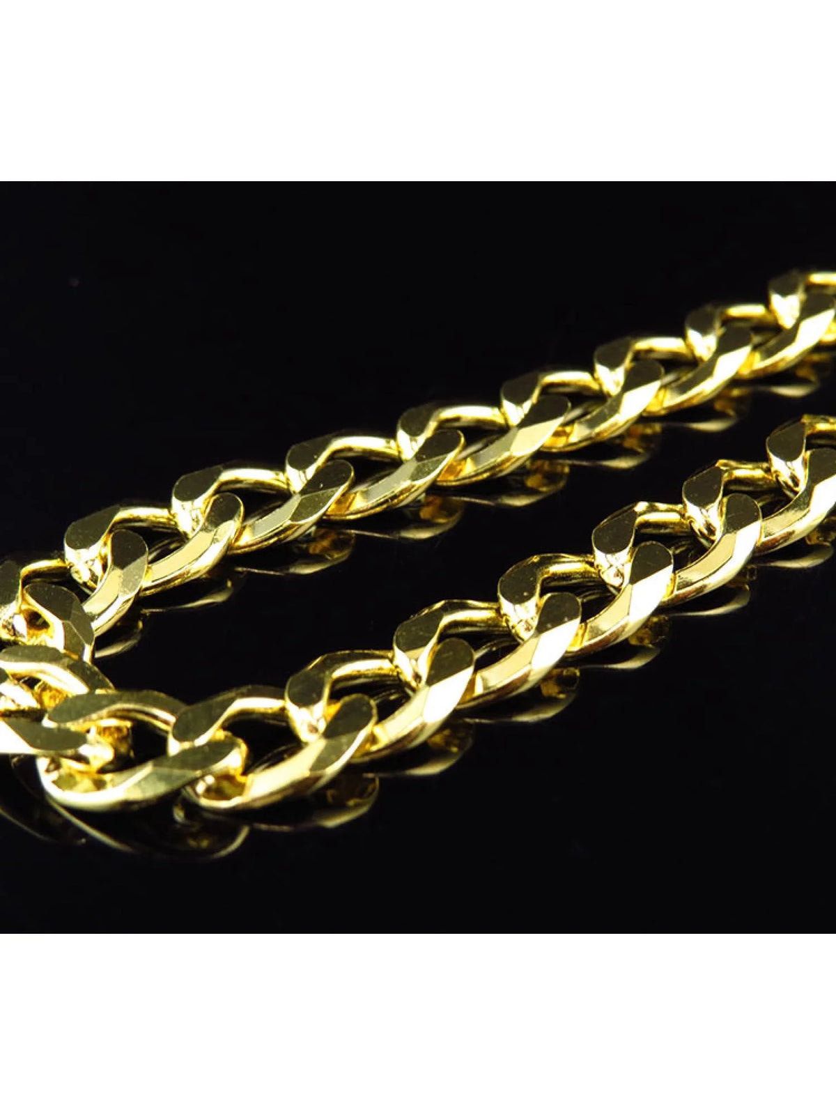 18"-28" Sterling Silver Miami Cuban Link Chain Necklace T7758