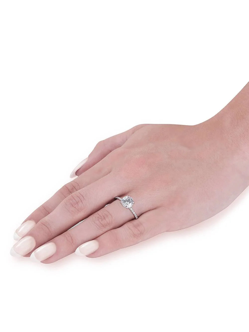 1/4 ct Lab Grown Diamond Engagement Ring Setting Y719
