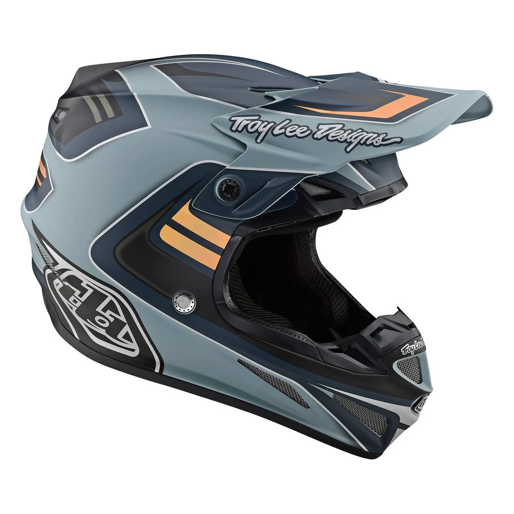 Composite Flash Gray Silver Helmet U7933