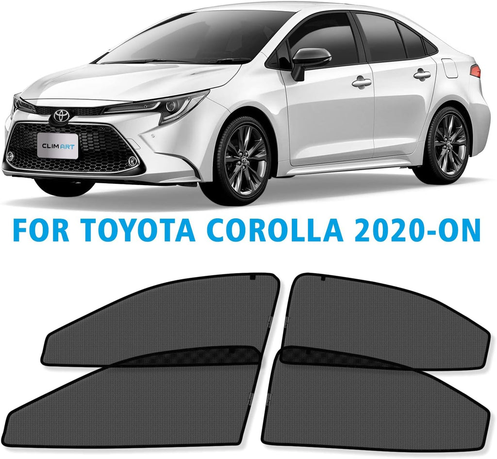 Magnetic Car Window Sunshade 4 Pc. Set V9973