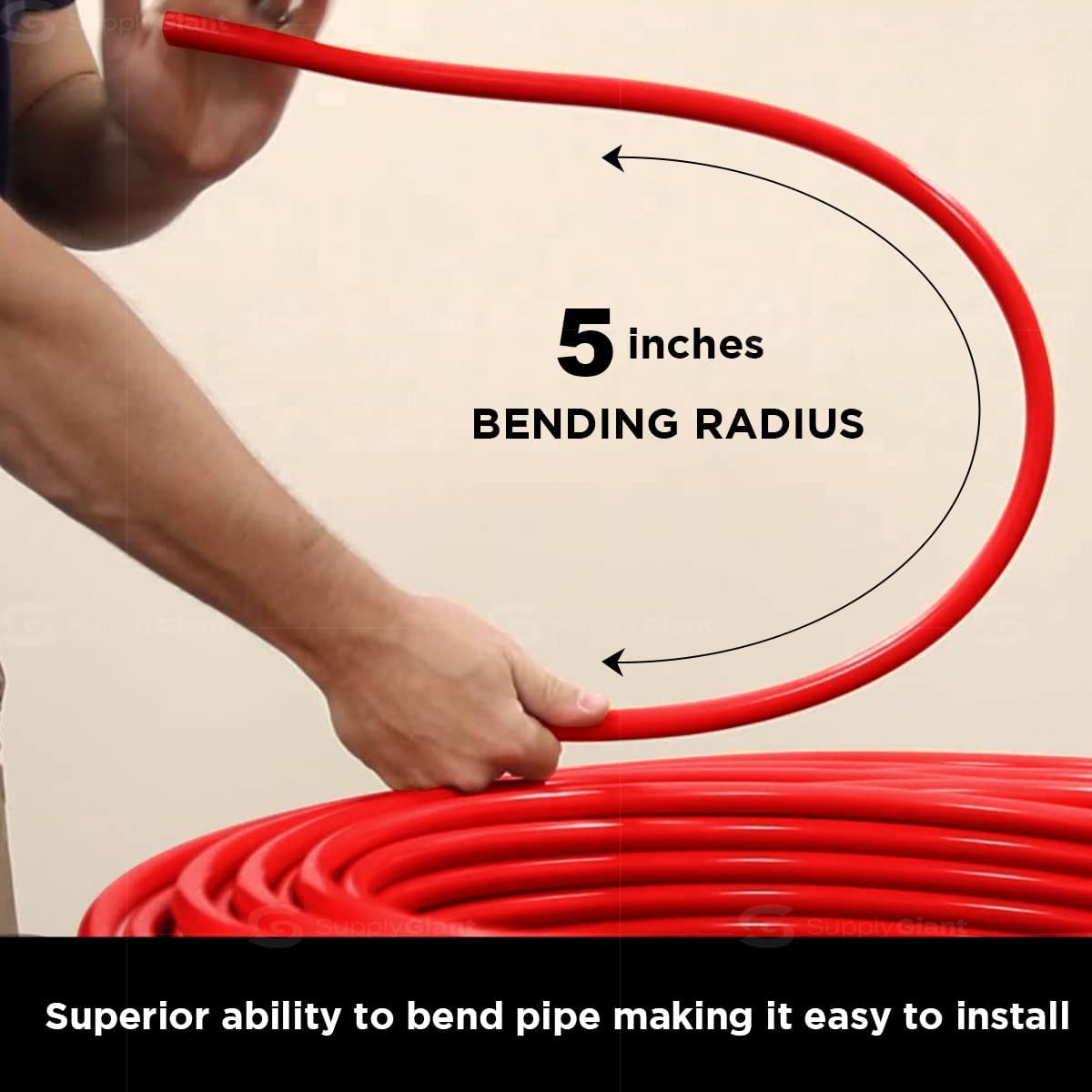 3/4 In. X 500 Feet Red PEX Tubing S481