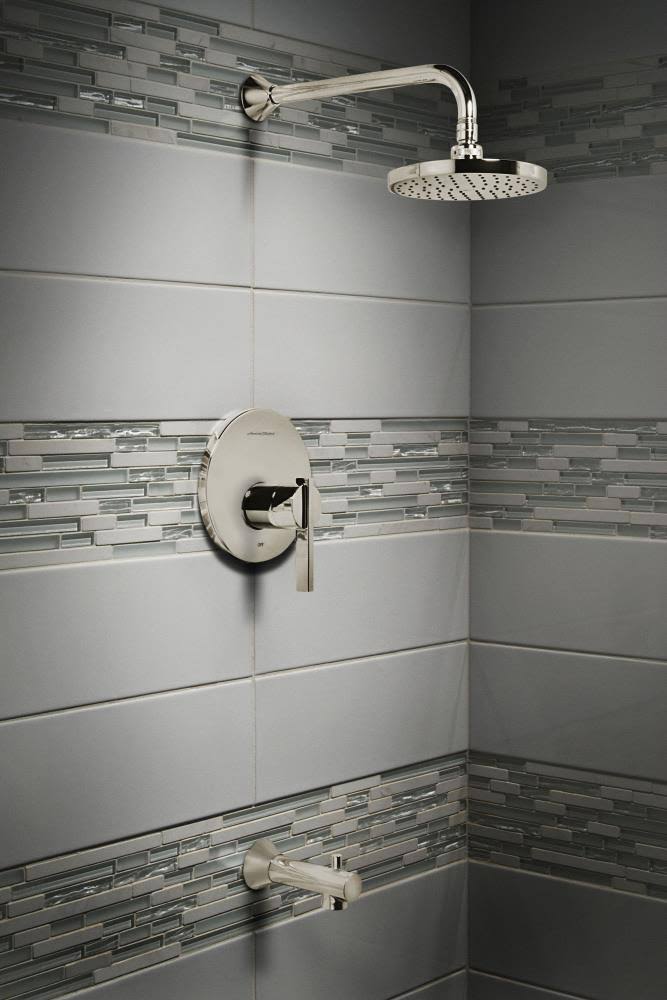 Brushed Nickel Tub and Shower Trim Kit with Cartridge N94411