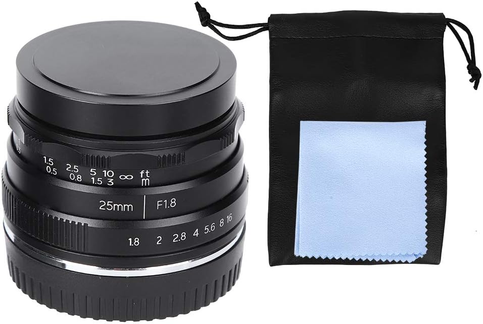 25mm F1.8 M4/3 Mount Camera Lens, Pack of 2 G936