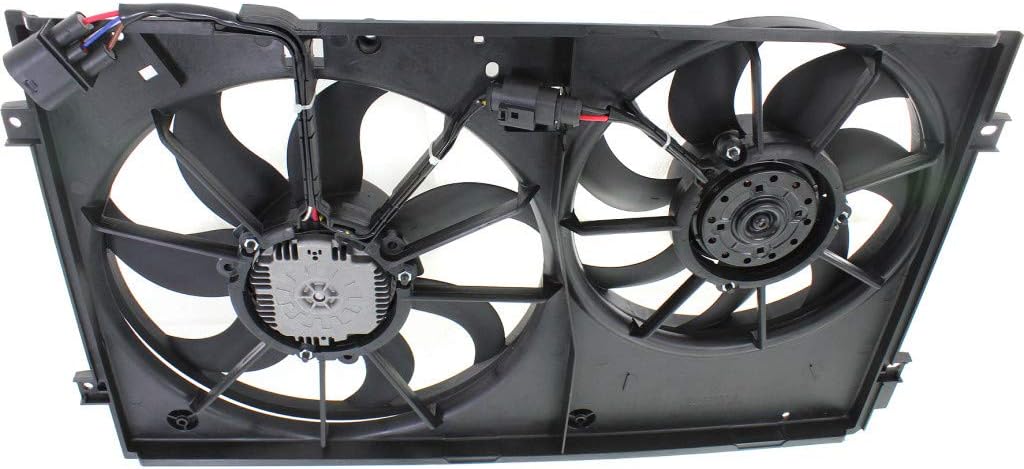 Radiator Fan for Volkswagen Jetta 2005-2014 Dual Fan 2.5L Engine W656394
