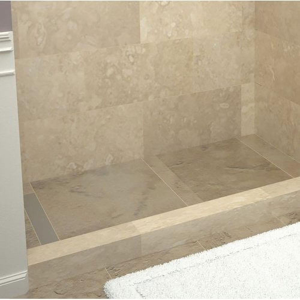 Nickel Rectangular Shower Base K306053