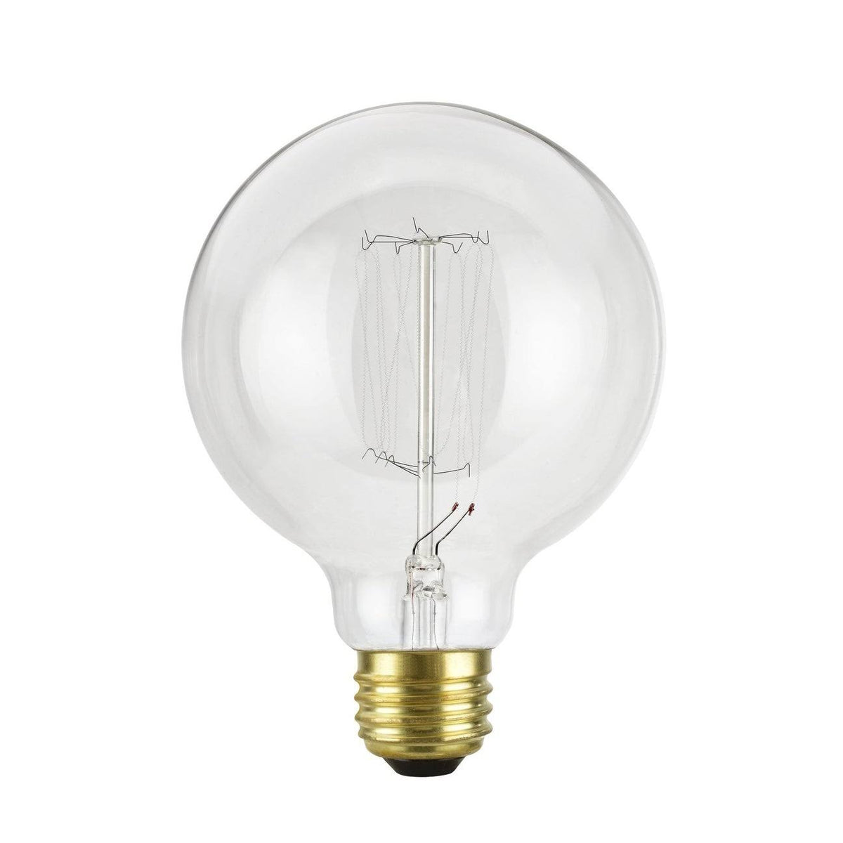 40W E26 Incandescent Edison Globe Light Bulb Set of 4 X49290