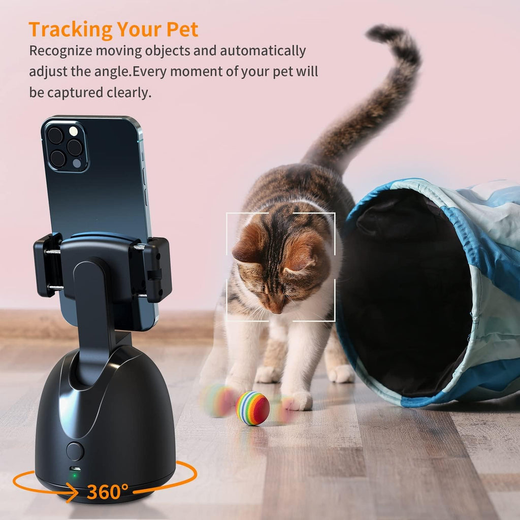 AI Smart Tracking Phone Holder with Built-in Battery P43281