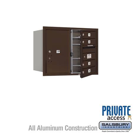 4C Horizontal Mailbox, Sandstone Q1012