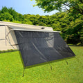 RV Awning Shade Screen with Zipper 8'X20'3'' Q944