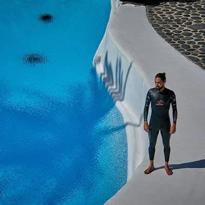 Black Red Wetsuit I6405
