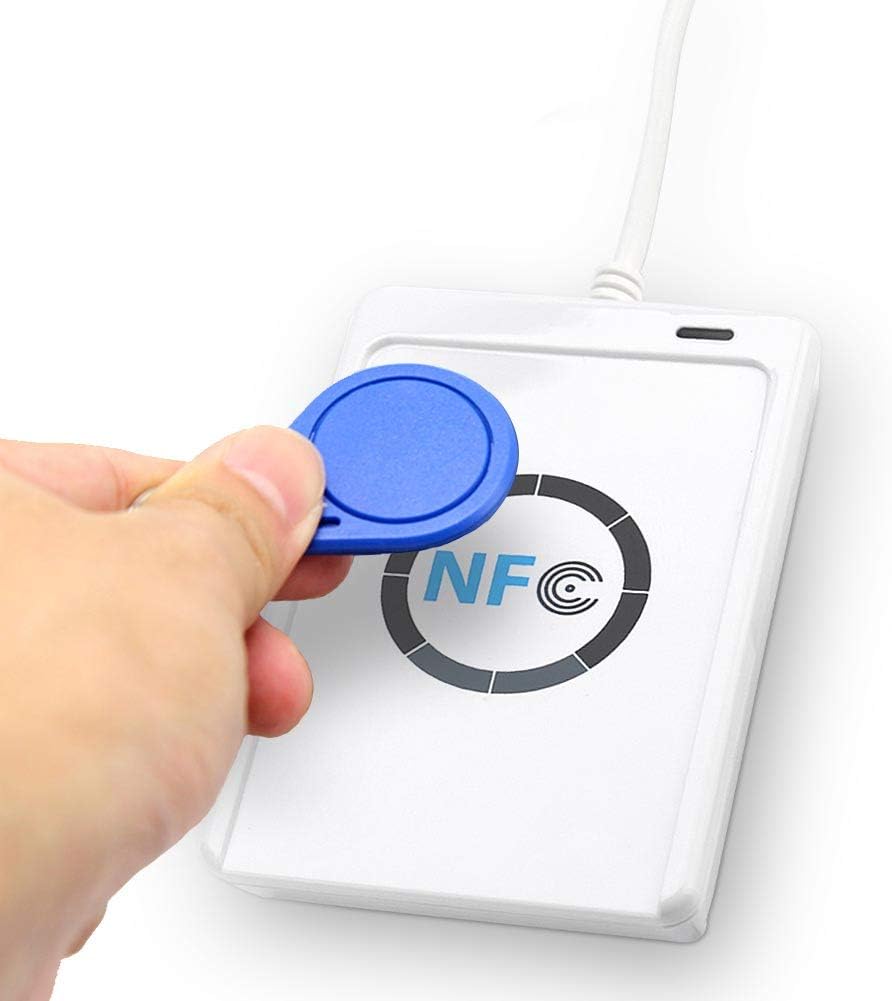 NFC RFID Contactless Smart Card Reader Writer with USB and 5X IC Card T65468