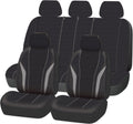 Carbon Leather Universal Car Seat Cover Full Set F91214