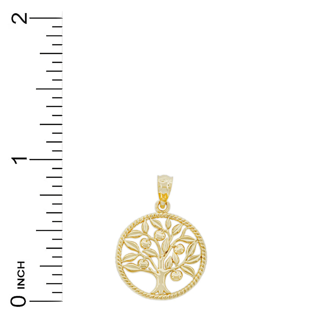 Gold Tree of Life Pendant H7551