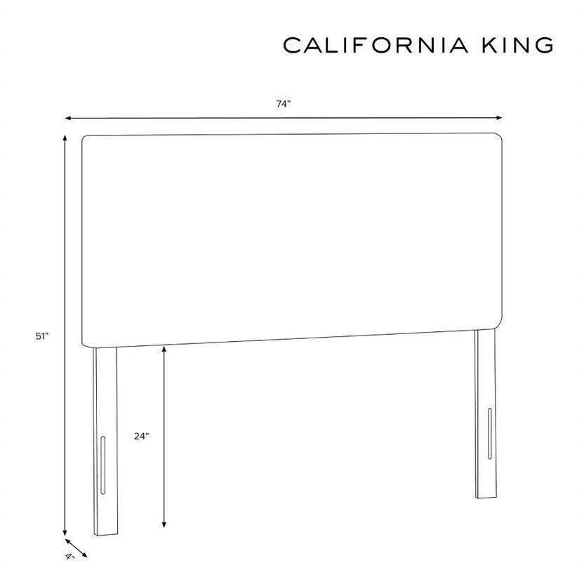 California King Headboard Peach Floral Z63930