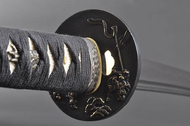 Red 1045 Carbon Steel Samurai Katana Sword C987