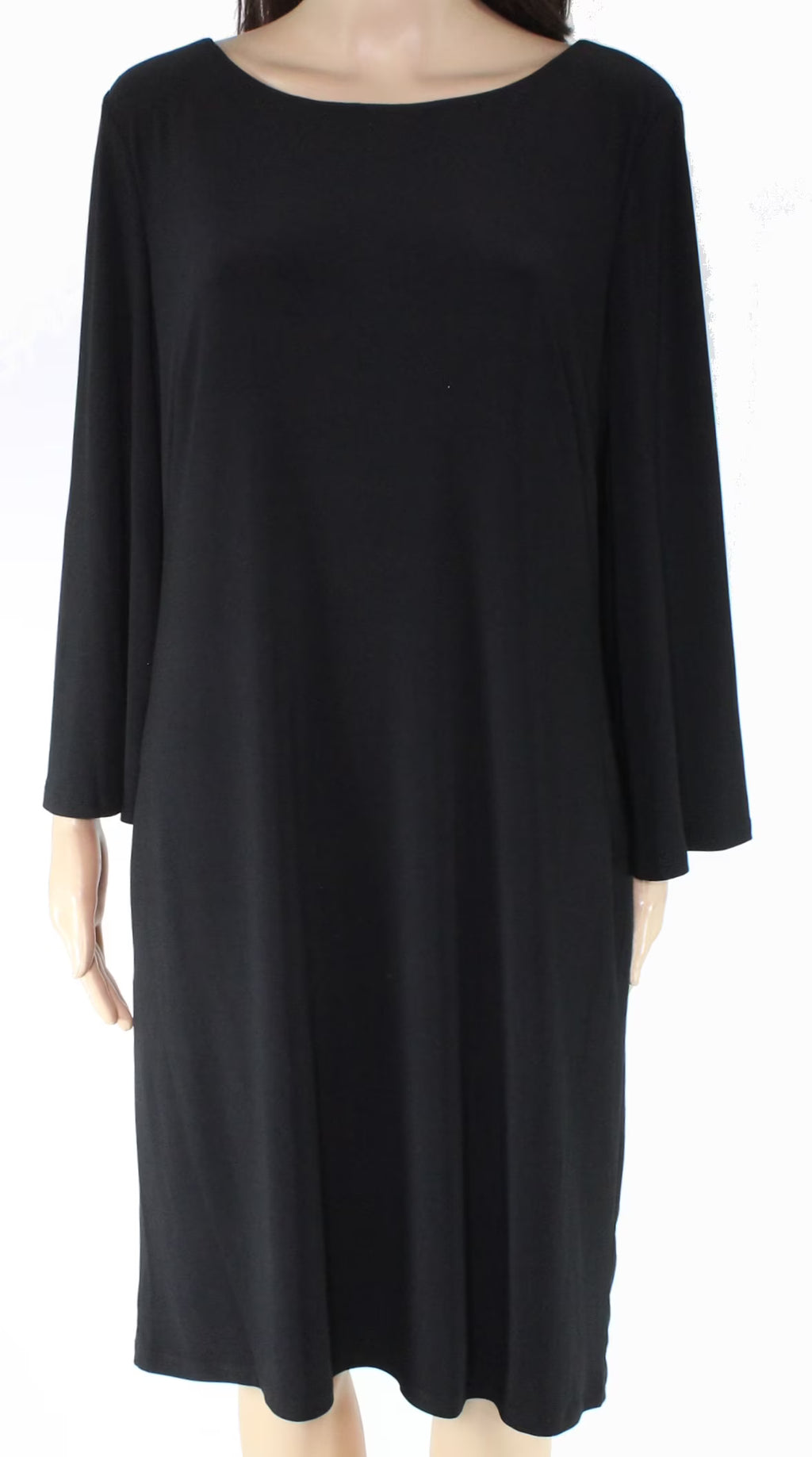 Scoop Neck Shift Dress O889