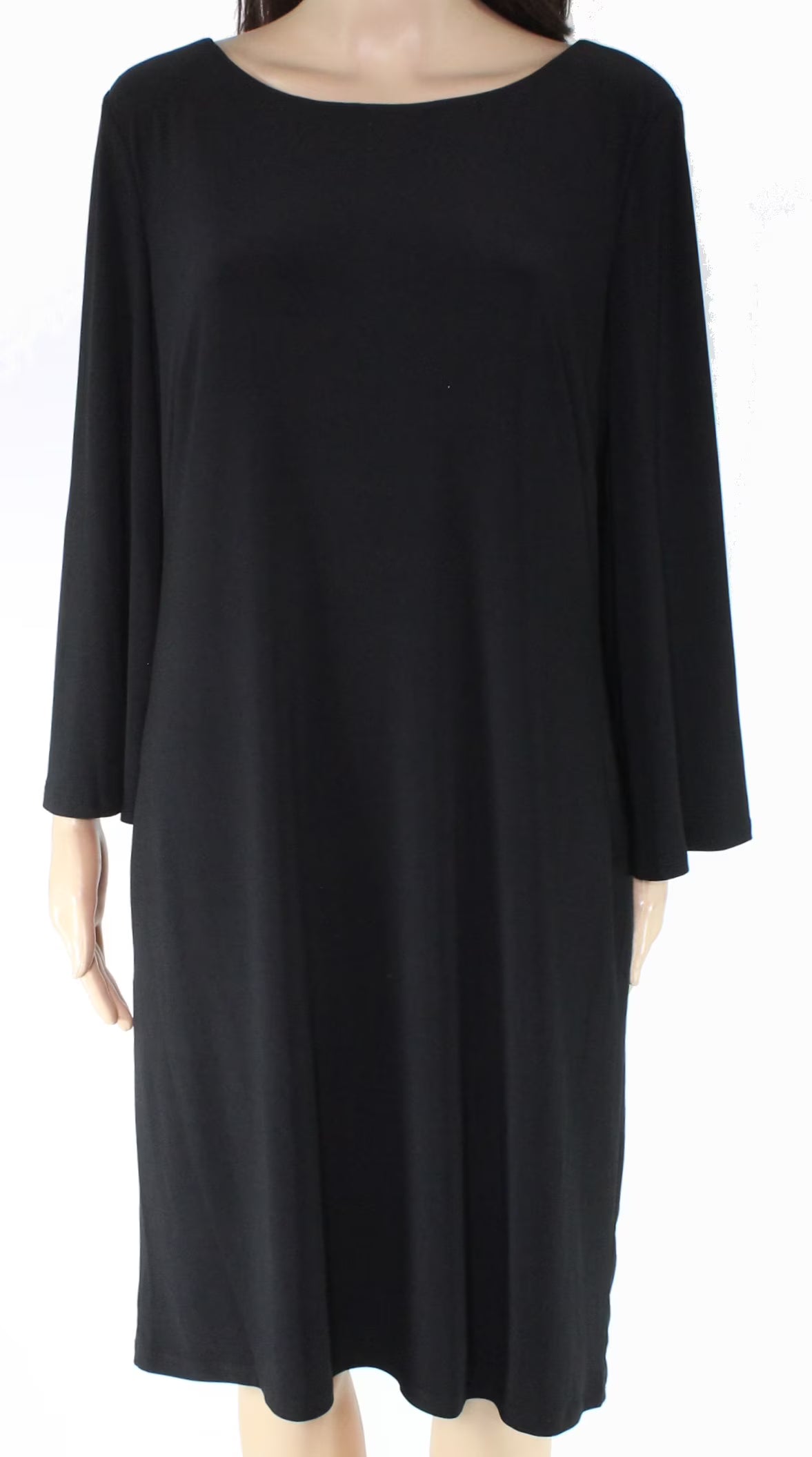 Scoop Neck Shift Dress O889