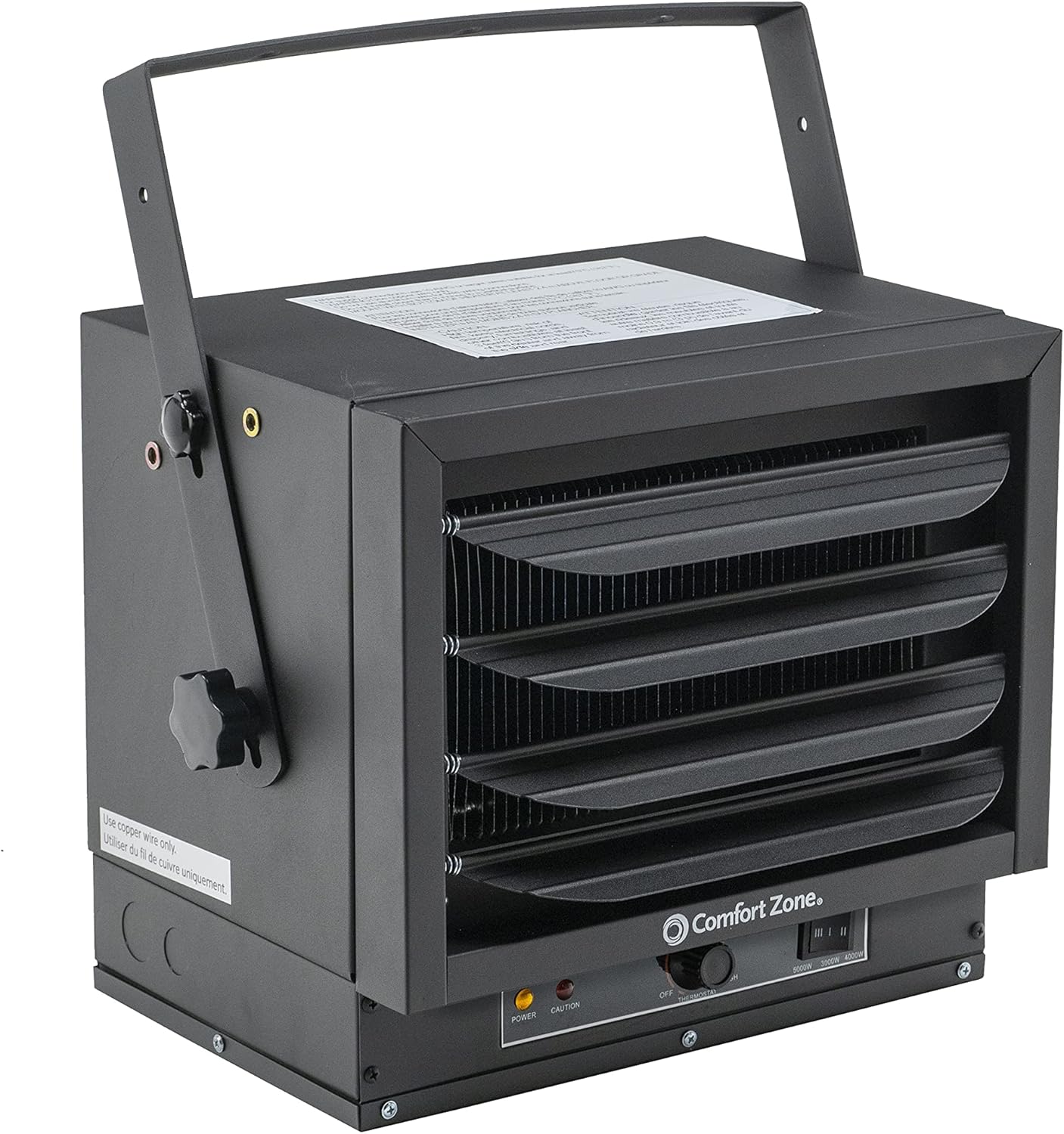 5000W Fan-Forced Ceiling Mount Heater, White F37842