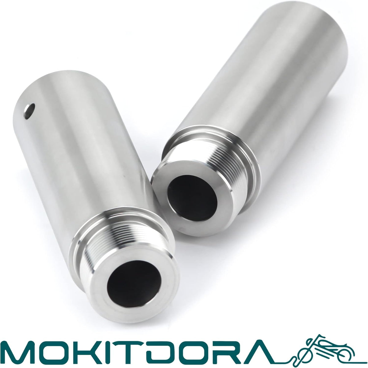 Fork Tube 4 inch Extensions 39mm Silver Pack of 2 Y5207