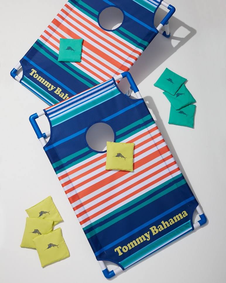 Nautical Stripe Cornhole O3621