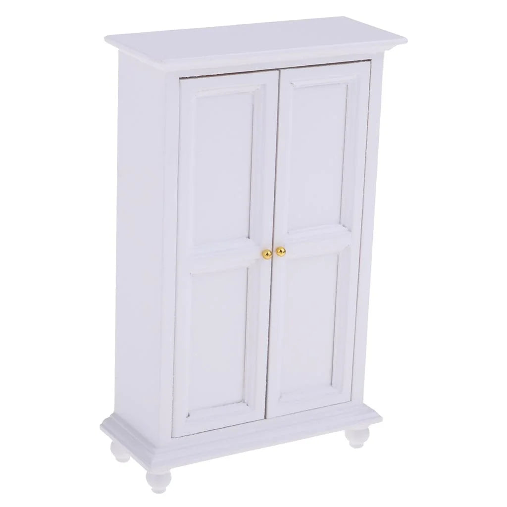 White Armoire Cupboard Cabinet B59026