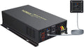 3000 Watt 24V DC Pure Sine Wave Power Inverter with Remote Control Switch, Dual 110V 120V AC Outlets Q291