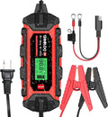 4-Amp 6V 12V Car Battery Charger Maintainer, Pack of 2 Q524