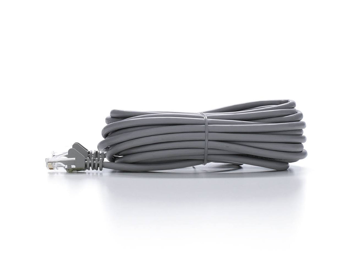 Snagless Patch Cable RJ45 Connectors 25 ft. Gray W695264