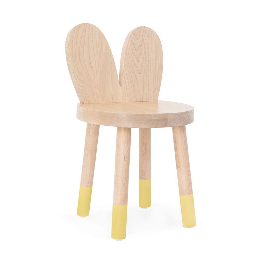 Yellow Kids Chair Set of 2 Q538