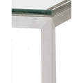 Orange Recycled HDPE Parsons Patio Table M402941