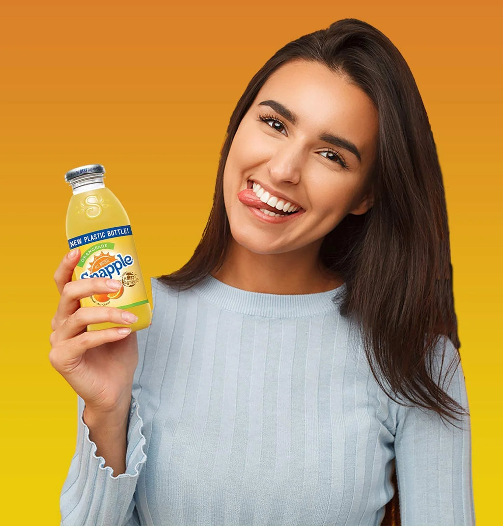 Orangeade 16 fl oz 24 Plastic Bottles Q764