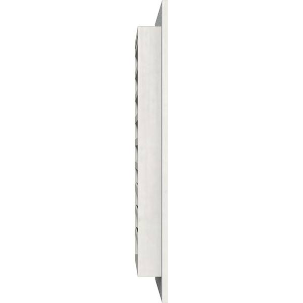 Primed Vertical Gable Vent V84625