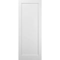White Silk Slab Barn Door Panel 24 x 96 P566