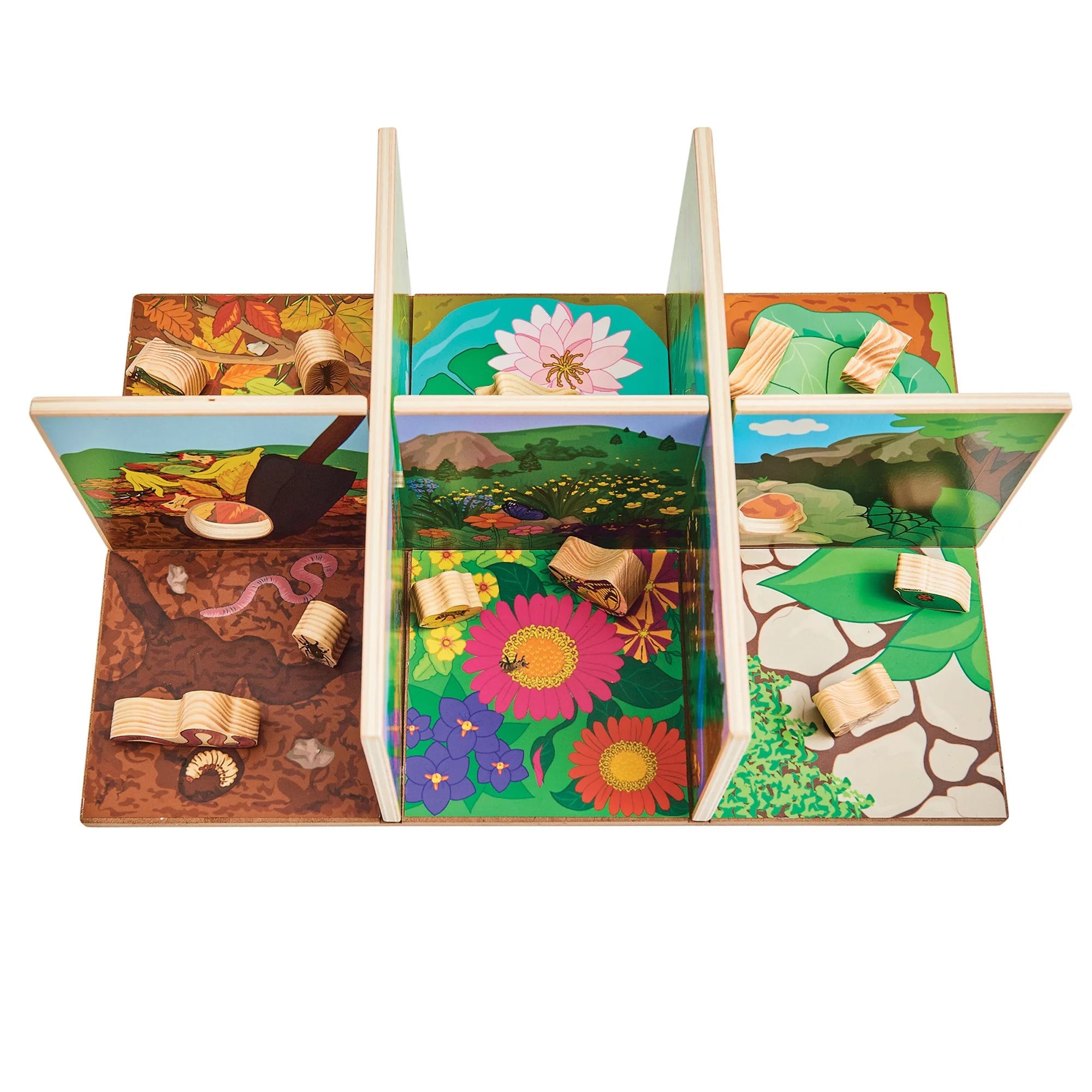 Set of 15 Pretend Play Minibeasts F342416